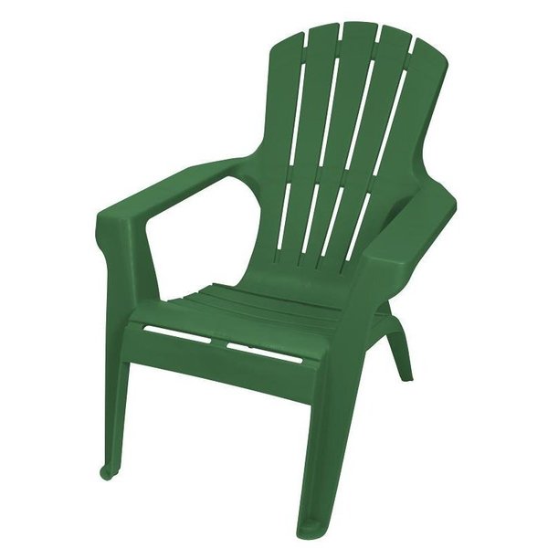 Gracious Living Adirondack II Adirondack Chair, 2934 in W, 3514 in D, 3312 in H, Resin Seat 11168-26ADI